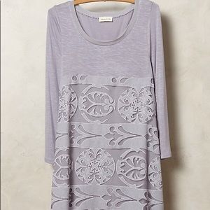 Anthropologie Meadow Rue Capriccio Lace Tunic